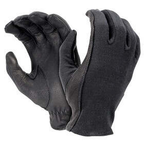 Hatch KSG500 Tactical Pull-On Shooting Glove with Kevlar has a leather palm for improved grip while shooting